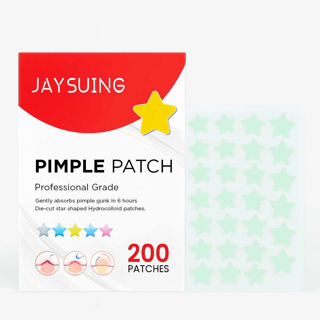 JAYSUING Star Pimple Patches 200 Pack